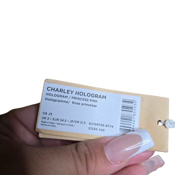 Native Charley Hologram Girl's Sandal Size: J3 - Picture 3 of 3